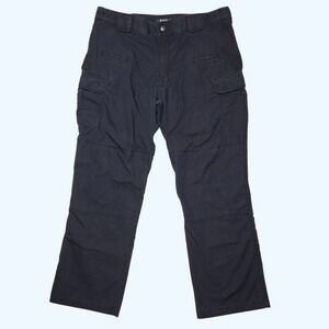 5.11 Tactical Stryke Pants Mens 38x30 Navy Blue Cargo Ripstop 74369ABR-724 READ